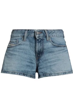 Diesel BOTTOMWEAR - Denim shorts - on YOOX.com