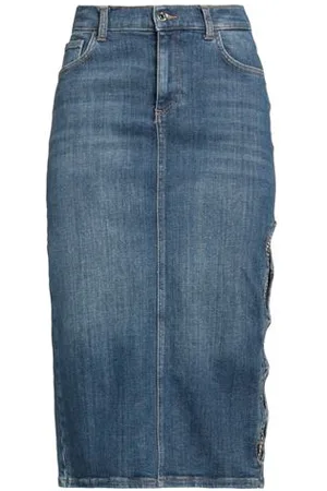 Liu Jo BOTTOMWEAR - Denim skirts - on YOOX.com