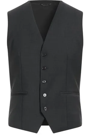 GREY DANIELE ALESSANDRINI SUITS and CO-ORDS - Waistcoats - on YOOX.com