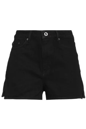 Self-Portrait BOTTOMWEAR - Denim shorts - on YOOX.com