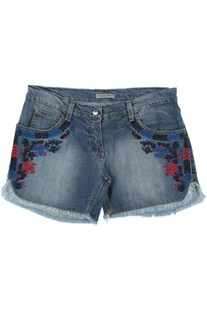 ERMANNO SCERVINO BOTTOMWEAR - Denim shorts - on YOOX.com