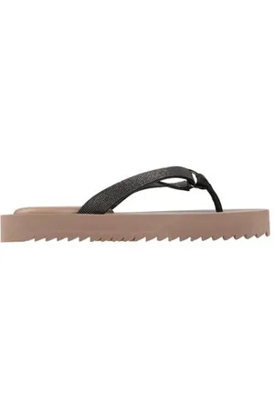 Brunello Cucinelli FOOTWEAR - Thong sandals - on YOOX.com