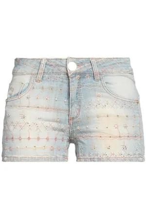 ANGELO MARANI BOTTOMWEAR - Denim shorts - on YOOX.com