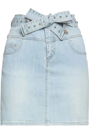 CAFèNOIR BOTTOMWEAR - Denim skirts - on YOOX.com