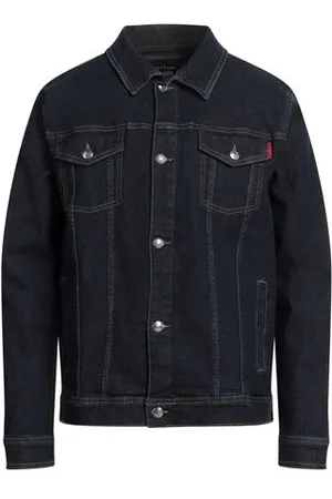 John Richmond COATS & JACKETS - Denim outerwear - on YOOX.com