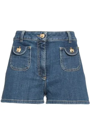 Moschino BOTTOMWEAR - Denim shorts - on YOOX.com