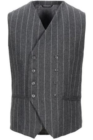 GREY DANIELE ALESSANDRINI SUITS and CO-ORDS - Waistcoats - on YOOX.com