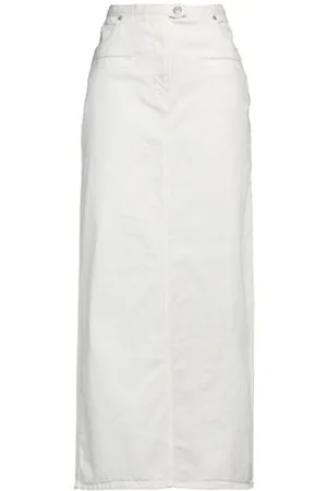Courrèges BOTTOMWEAR - Denim skirts - on YOOX.com
