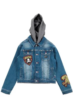 Philipp Plein COATS & JACKETS - Denim outerwear - on YOOX.com