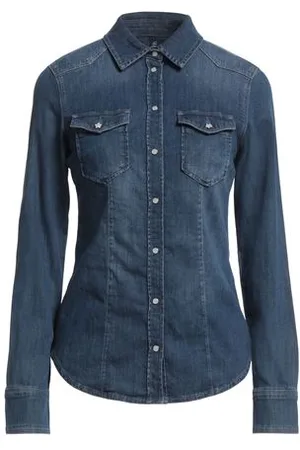 Liu Jo TOPWEAR - Denim shirts - on YOOX.com