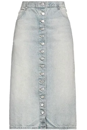 Courrèges BOTTOMWEAR - Denim skirts - on YOOX.com