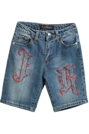 John Richmond BOTTOMWEAR - Denim shorts - on YOOX.com