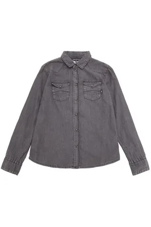 Emporio Armani TOPWEAR - Denim shirts - on YOOX.com