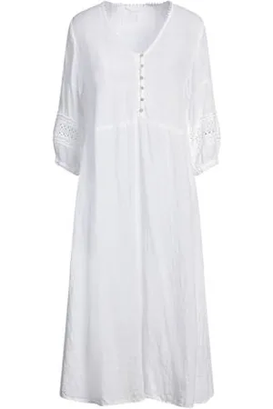 120% Lino DRESSES - Midi dresses - on YOOX.com