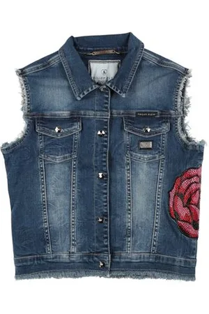 Philipp Plein COATS & JACKETS - Denim outerwear - on YOOX.com