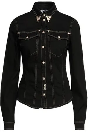 VERSACE TOPWEAR - Denim shirts - on YOOX.com