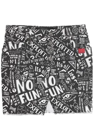 John Richmond BOTTOMWEAR - Denim skirts - on YOOX.com