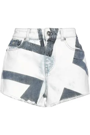 John Richmond BOTTOMWEAR - Denim shorts - on YOOX.com