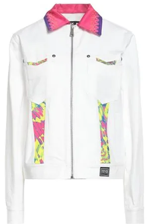 VERSACE COATS & JACKETS - Denim outerwear - on YOOX.com