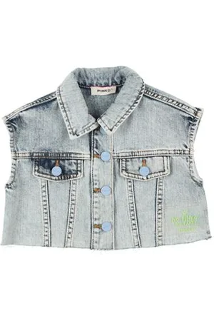 Pinko COATS & JACKETS - Denim outerwear - on YOOX.com