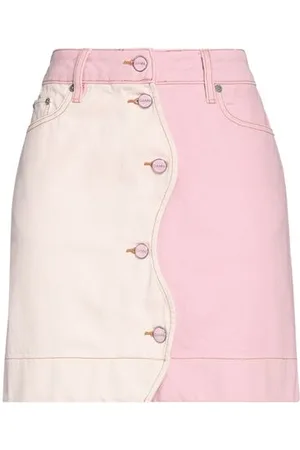 Ganni BOTTOMWEAR - Denim skirts - on YOOX.com