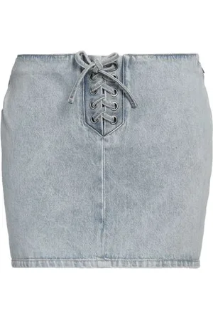 ROTATE BOTTOMWEAR - Denim skirts - on YOOX.com