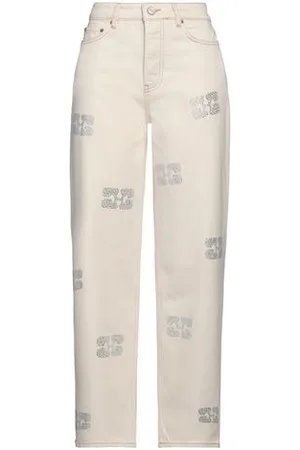 Ganni BOTTOMWEAR - Jeans - on YOOX.com