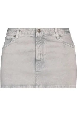 Alanui BOTTOMWEAR - Denim skirts - on YOOX.com