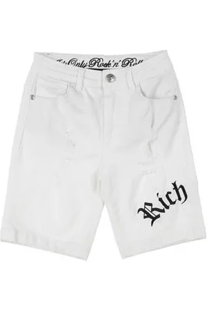 John Richmond BOTTOMWEAR - Denim shorts - on YOOX.com