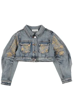 MONNALISA COATS & JACKETS - Denim outerwear - on YOOX.com