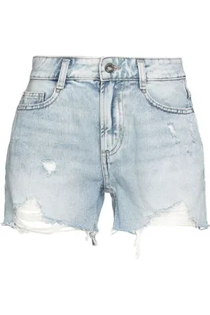 Fracomina BOTTOMWEAR - Denim shorts - on YOOX.com