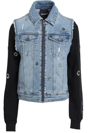 Desigual COATS & JACKETS - Denim outerwear - on YOOX.com