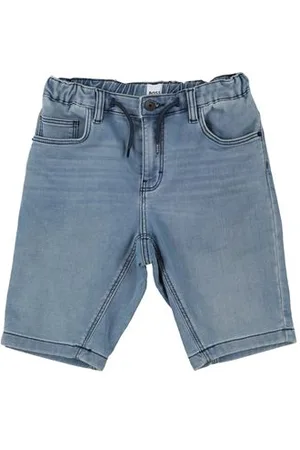 HUGO BOSS BOTTOMWEAR - Denim shorts - on YOOX.com