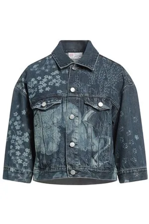 RED Valentino COATS & JACKETS - Denim outerwear - on YOOX.com