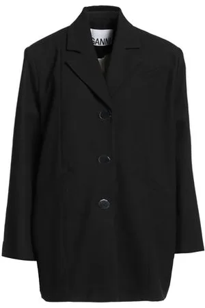 Ganni COATS & JACKETS - Overcoats & Trench Coats - on YOOX.com