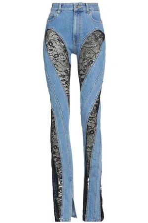 MUGLER BOTTOMWEAR - Jeans - on YOOX.com
