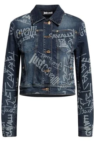 Roberto Cavalli COATS & JACKETS - Denim outerwear - on YOOX.com