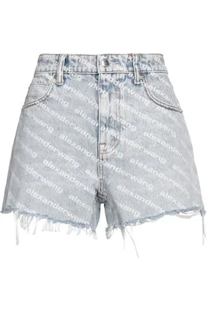Alexander Wang BOTTOMWEAR - Denim shorts - on YOOX.com