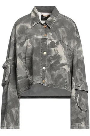BLUMARINE COATS & JACKETS - Denim outerwear - on YOOX.com