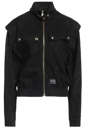 VERSACE COATS & JACKETS - Denim outerwear - on YOOX.com