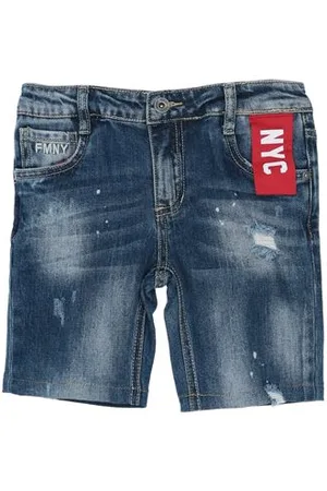 Fred Mello BOTTOMWEAR - Denim shorts - on YOOX.com