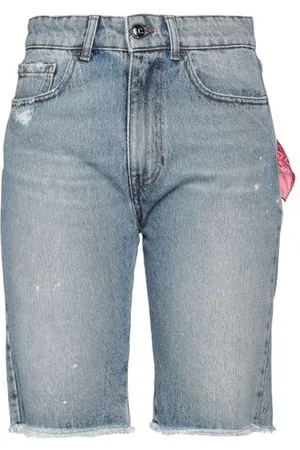 SEMICOUTURE BOTTOMWEAR - Denim shorts - on YOOX.com