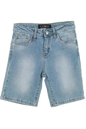 John Richmond BOTTOMWEAR - Denim shorts - on YOOX.com