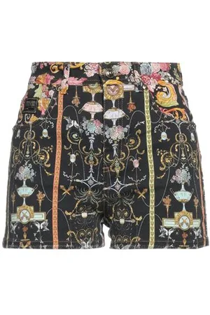 VERSACE BOTTOMWEAR - Denim shorts - on YOOX.com