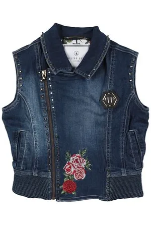 Philipp Plein COATS & JACKETS - Denim outerwear - on YOOX.com