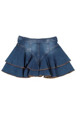 Philipp Plein BOTTOMWEAR - Denim skirts - on YOOX.com