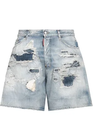Dsquared2 BOTTOMWEAR - Denim shorts - on YOOX.com