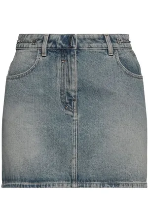 Givenchy BOTTOMWEAR - Denim skirts - on YOOX.com