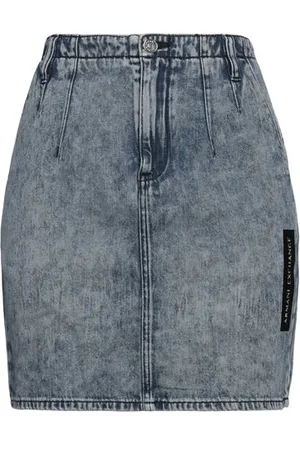 Armani Exchange BOTTOMWEAR - Denim skirts - on YOOX.com