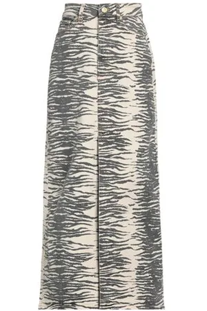 Ganni BOTTOMWEAR - Denim skirts - on YOOX.com